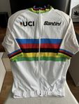 Santini Rainbow WC Jersey, cykeltröja, Strl M