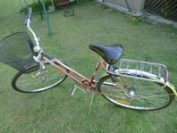 skeppshult cykel damcykel 3 växlar handbroms lyse lås 28 t