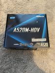 Asrock A520 oöppnade helt ny 
