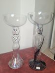 Unika ljusstakar i glas – Lindshammar Sweden, retro