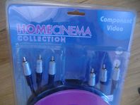 10 m kabel dvd projektor tv dvb-t RGB video 3rca NYTT NY