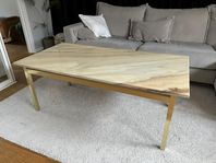 Vintage-soffbord i marmor