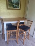 Köksbarbord med 4stolar