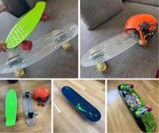 skateboards