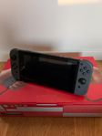 Nintendo switch grey + 3 spel + sd-kort