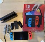 Nintendo Switch OLED – knappt använd!