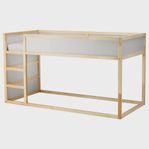 Ikea Kura - Loftsäng 