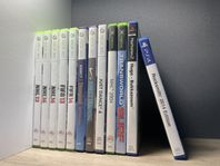 Spelpaket till Xbox 360, PS4, PS2 & Xbox – 12 spel, testad