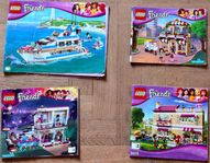 3kg Lego Friends – 4 byggen – 41015, 41311, 41135, 3315
