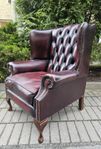 Engelsk Chesterfield Fåtölj från George Henscher 
