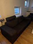soffa 2sits + nackstöd