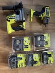 RYOBI RIWH18X RYOBI RSDS 18x  5 st batteri 