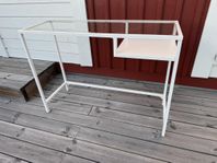 Sminkbord med glasskiva