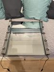 Vägglampa och spegel (sminkspegel), IKEA