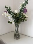 Blomvas i glas