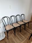 Klassiska caféstolar i Thonet-stil – 4 st