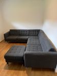 Soffa Landskrona med fotpall