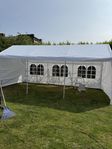 Partytält 3 x 6 meter från Jula 