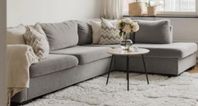 Soffa ljusgrå