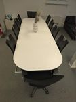 Konferensbord/Matbord komplett med stolar