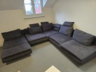 Söderhamn sofffa schäslong +2 st (3 sits).