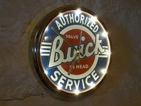 BUICK-SERVICE-CLOCK med belysning:
