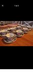 Kaffekoppar med fat 