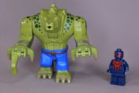 Lego Spiderman 2099 Minifig och Killer Croc Bigfig