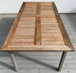 TEAK bord Lyon 224-304/100