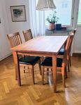 Matbord & Stolar i massiv ek