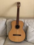 Svensktillverkad akustisk Levin Gitarr Model no LG17