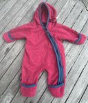Isbjörn baby fleeceoverall och överdragsbyxor