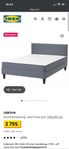 Dubbelsäng från IKEA 