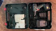 Bosch skruvdragare inkl. 2 batterier och laddare  
