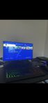 Ps4 med skärm tangentbord och extra hårddisk