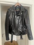 Skinnjacka Biker-stil