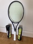 Wilson tennisracket & bollar