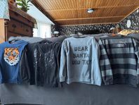  Tröja,T-shirt, skjorta,Jean/kaki,gympa/regn byxor olika st