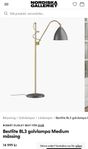 Bestlite BL3 golvlampa Medium mässing