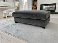 Mörkgrå Soffpall från Lerche - Nypris 3495:-