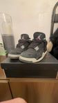 Jordan 4 black canvas