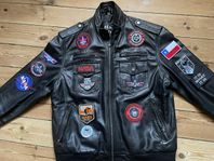 Top Gun- och NASA-märken – Strl M/L