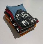 10 st T-shirts strl 146/152.