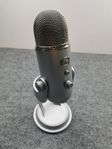 Blue yeti + popfilter mikrofon