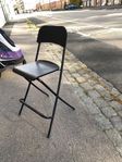 Barstol FRANKLIN, hopfällbar i höjd 74 cm