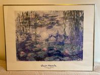 Fin inramad poster av Monet