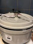 Staub round cast iron, white truffle 22