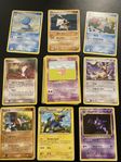 Pokemonkort Vintage Bulk Mix