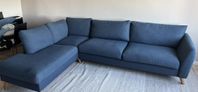 Soffa Mio 3-sits med divan vänster