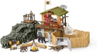 Schleich wild life/Krokodildjungel med forskningsstation